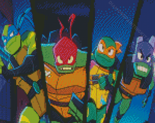 Cool Teenage Mutant Diamond Paintings