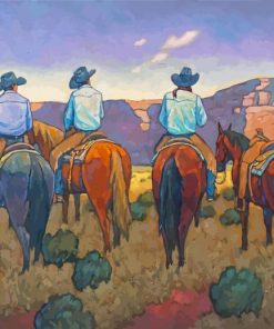 Cowboys Howard Post Diamond Paintings