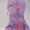 Emilia Re Zero Diamond Paintings