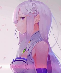 Emilia Re Zero Diamond Paintings