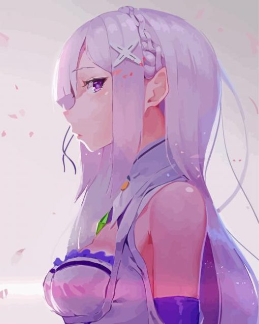 Emilia Re Zero Diamond Paintings