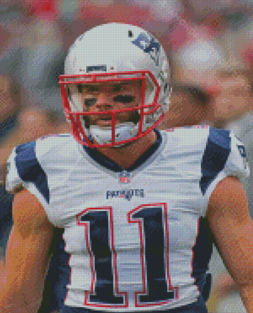 Footballer Julian Edelman Diamond Paintings