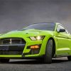 Green Shelby Mustang Diamond Paintings