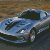 Grey Dodge Viper Diamond Paintings