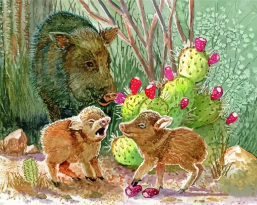 Javelina Diamond Paintings