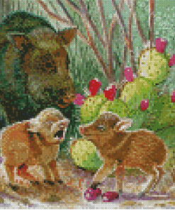 Javelina Diamond Paintings