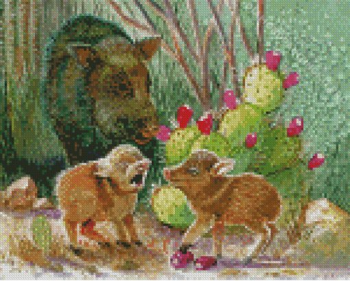 Javelina Diamond Paintings