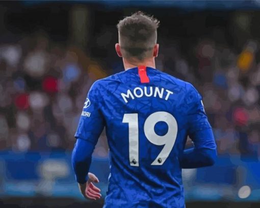 Mason Mount Back Diamond Paintings