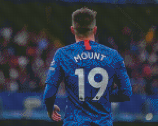 Mason Mount Back Diamond Paintings