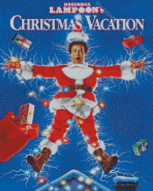 National Lampoons Christmas Vacation Poster Art Diamond Paintings