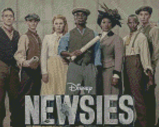 Newsies Disney Film Diamond Paintings