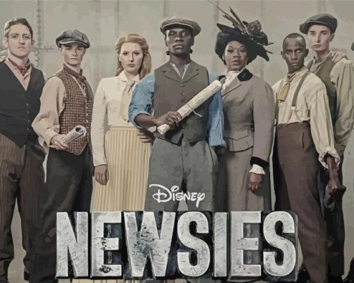 Newsies Disney Film Diamond Paintings