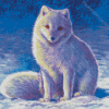 Polar Fox Diamond Paintings