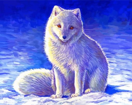 Polar Fox Diamond Paintings
