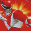 Red Ranger Power Rangers Anime Diamond Paintings