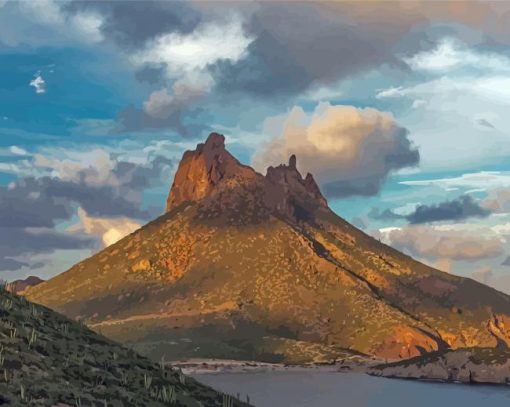 Tetakawi Peak Diamond Paintings