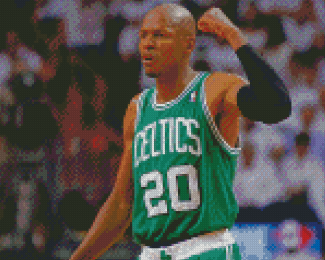 The Basketball Player Ray Allen Diamond Paintings