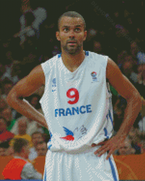 The Basketballer Tony Parker Diamond Paintings