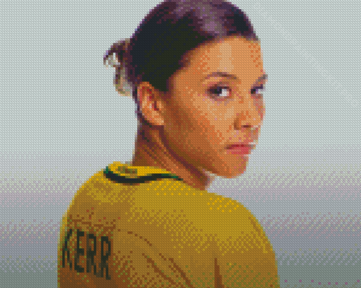 The Football Player Sam Kerr Diamond Paintings