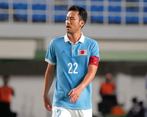 The Football Player Maya Yoshida Diamond Paintings