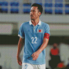 The Football Player Maya Yoshida Diamond Paintings