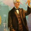 Thomas Alva Edison Inventor Diamond Paintings