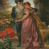 Victorian Love Couple Diamond Paintings