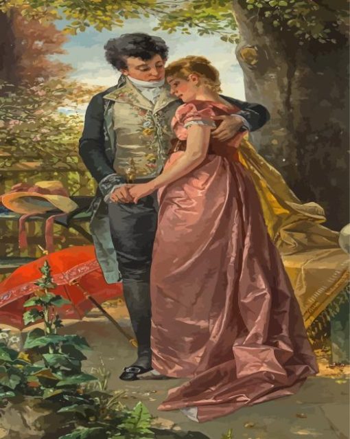 Victorian Love Couple Diamond Paintings
