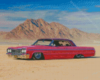 1964 Chevrolet Impala Car Diamond Paintings