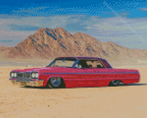 1964 Chevrolet Impala Car Diamond Paintings