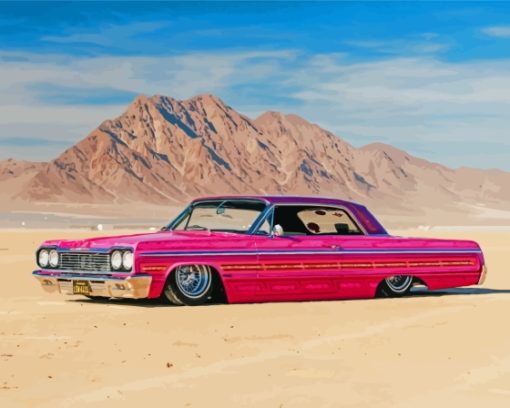 1964 Chevrolet Impala Car Diamond Paintings