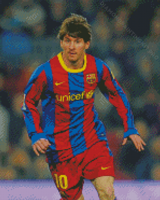 Aesthetic Messi Barcelona Diamond Paintings