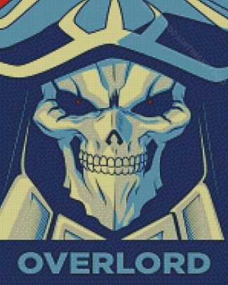 Ainz Ooal Gown Overlord Poster Diamond Paintings
