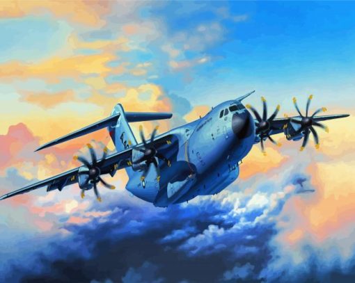 Airbus A400M Atlas Aircraft Diamond Paintings