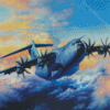 Airbus A400M Atlas Aircraft Diamond Paintings