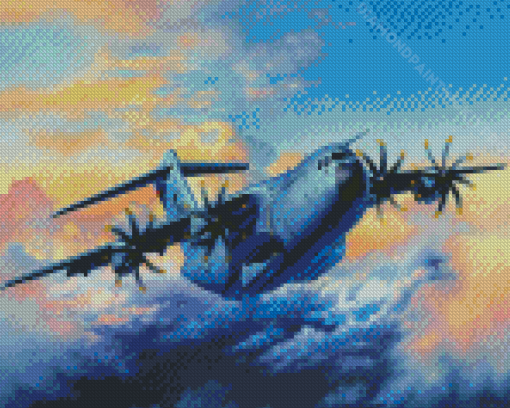 Airbus A400M Atlas Aircraft Diamond Paintings