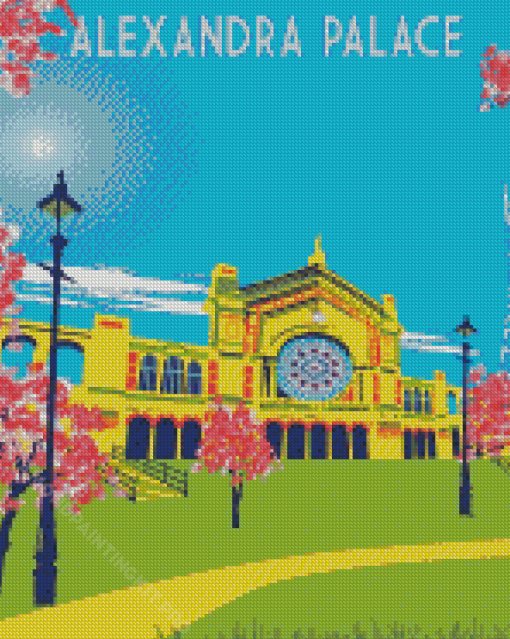 Alexandra Palace London Poster Diamond Paintings