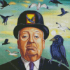 Alfred Hitchcock Diamond Paintings