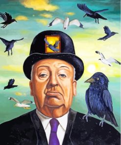 Alfred Hitchcock Diamond Paintings