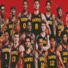 Atlanta Hawks Basketball Players Diamond Paintings