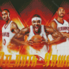 Atlanta Hawks Players Diamond Paintings