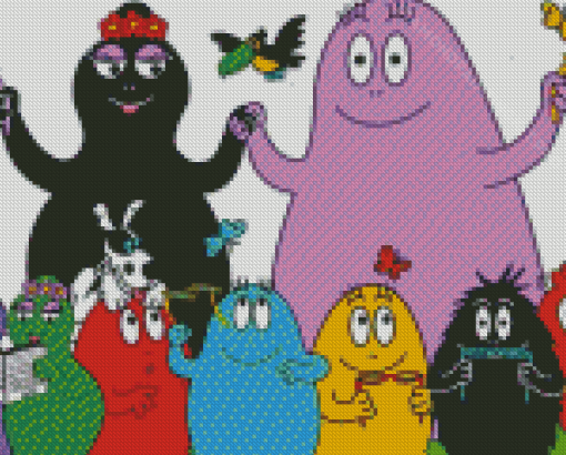 Barbapapa Art Diamond Paintings