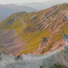 Bikers In Mountain Diamond Paintings