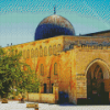 Black Dome Jerusalem Mosque Diamond Paintings