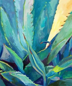 Blue Agave Plant Art Diamond Paintings