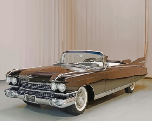 Cadillac Eldorado Car Diamond Paintings