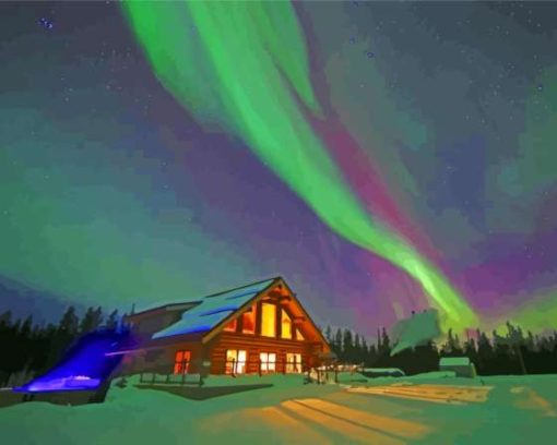 Canadian Northern Lights Diamond Paintings