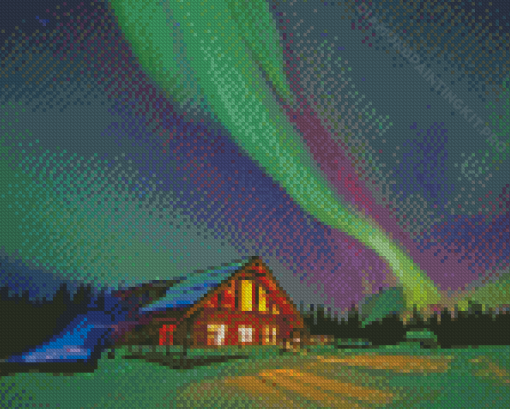 Canadian Northern Lights Diamond Paintings