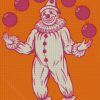 Circus Clown Juggler Diamond Paintings