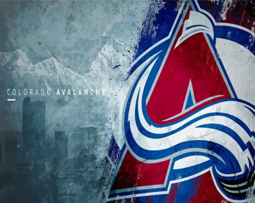 Colorado Avalanche Team Logo Diamond Paintings